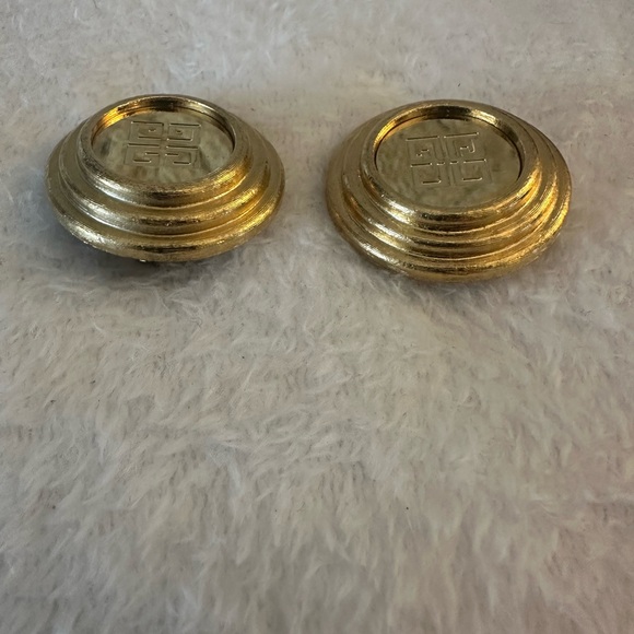 Vintage Givenchy Clip On Earrings - Picture 4 of 7